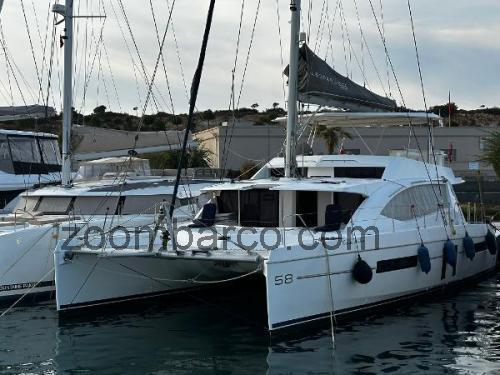 Leopard 58 Catamaran For Sale ficha tecnica